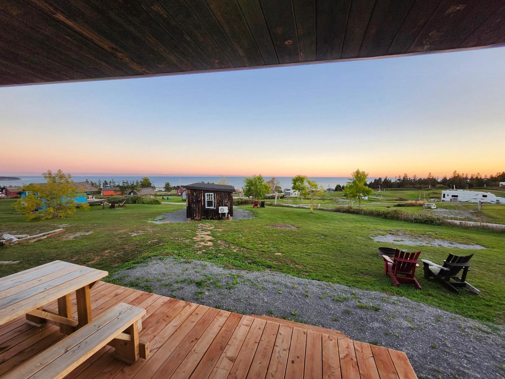 Chalets Nature Ocean Perce Buitenkant foto