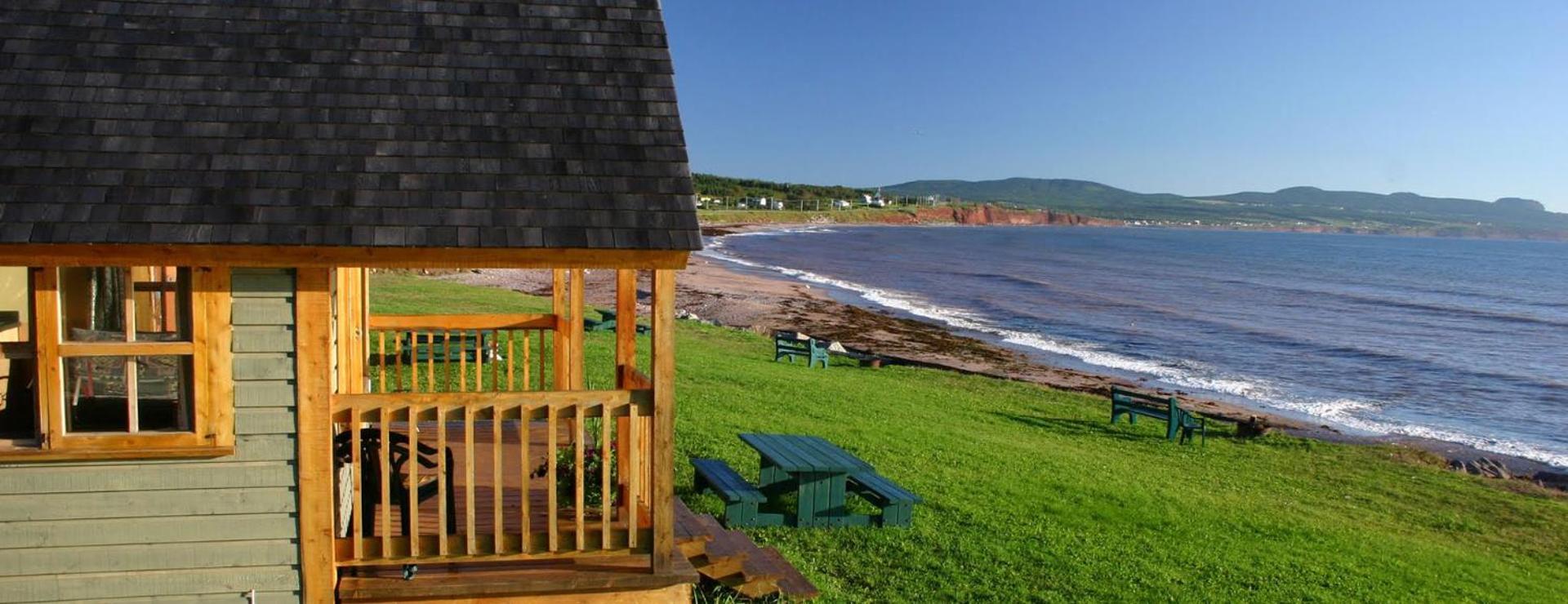Chalets Nature Ocean Perce Buitenkant foto